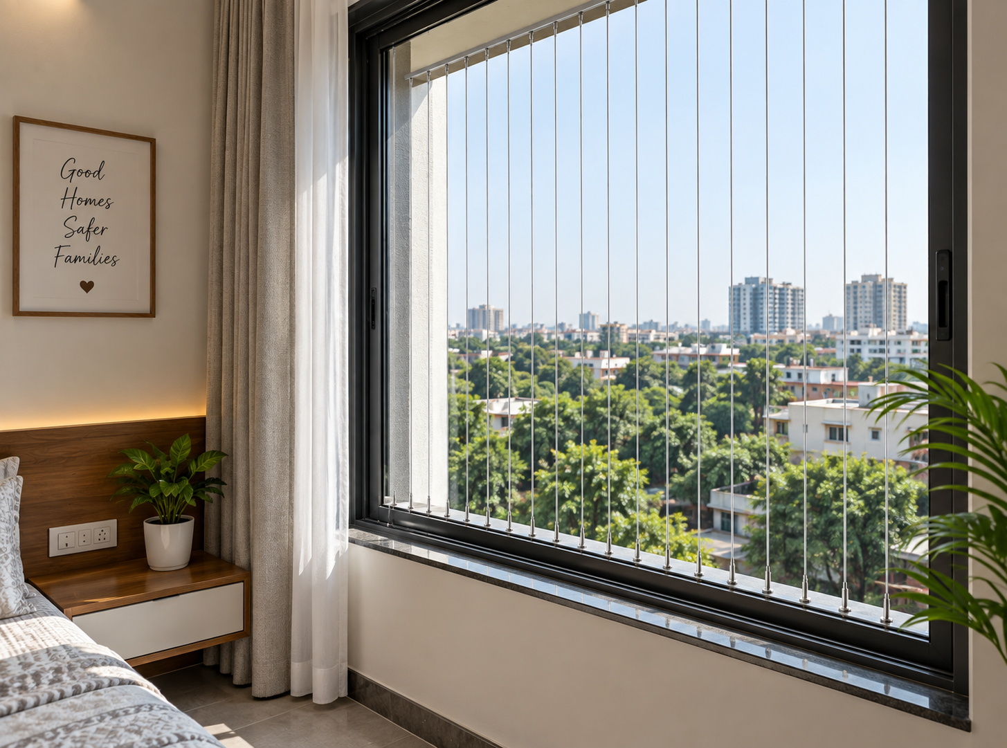 Window Invisible Grills